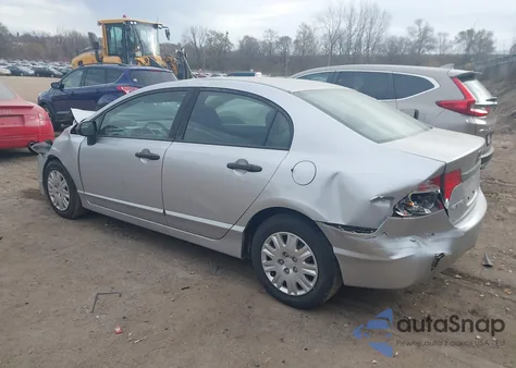 2011 Honda Civic Vp from USA, damaged, VIN 19XFA1F39BE005349